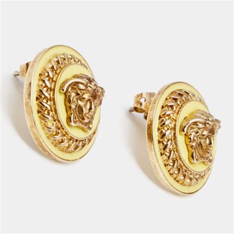 versace mens earrings